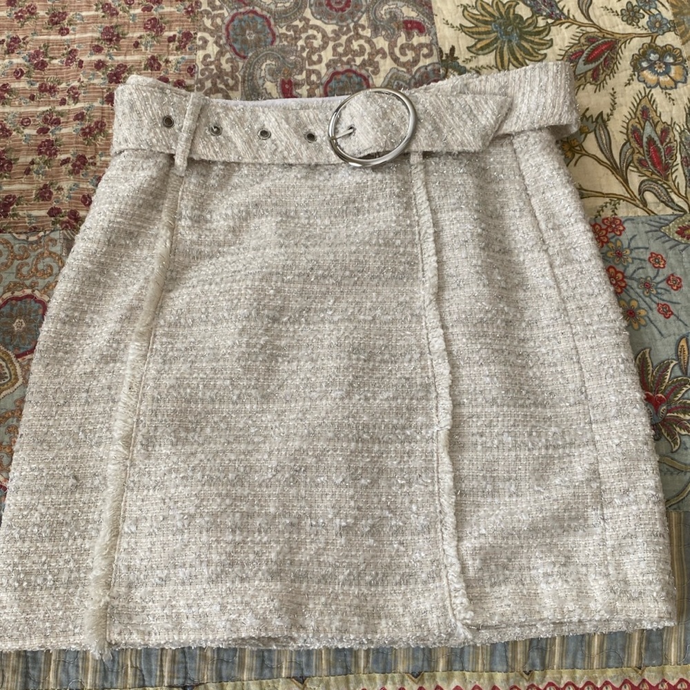 Double lined dress skirt